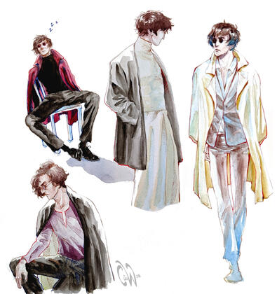 Watercolor Sheet ($150)